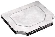 Тройник для лотка горизонтальный с крышкой Промрукав Стандарт 400х50 картинка